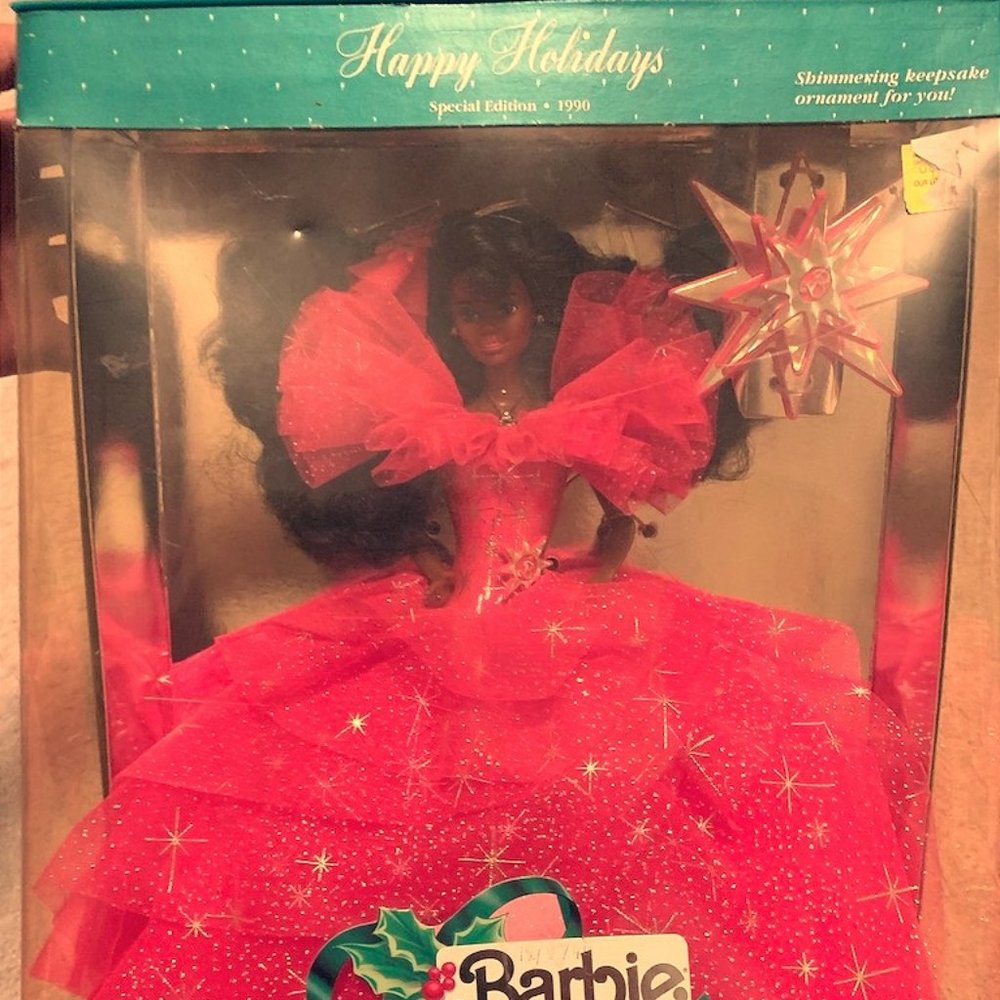 1990 Special Edition Happy Holidays Barbie